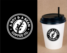Logo Design entry 2330159 submitted by andsue to the Logo Design for A BOY AND A BEAN COFFEE COMPANY run by ABAB