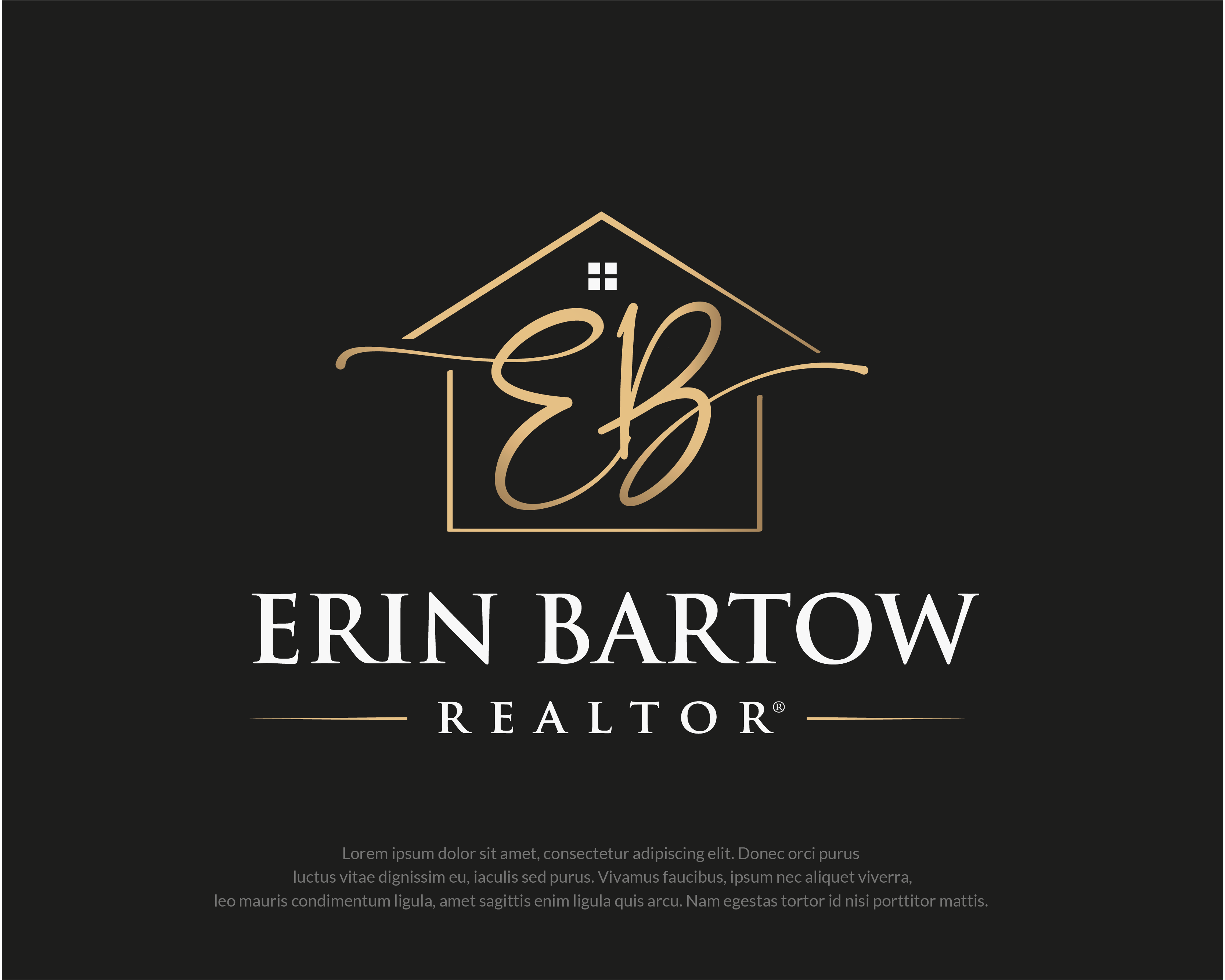 Logo Design entry 2332913 submitted by dhanny09 to the Logo Design for Erin Bartow, Realtor® run by erin.bartow@gmail.com