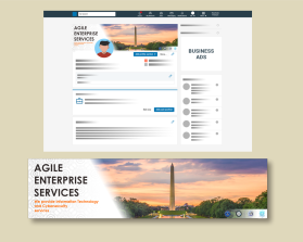 Graphic Design entry 2327746 submitted by lurth to the Graphic Design for Agile Enterprise Services run by kpdaly71