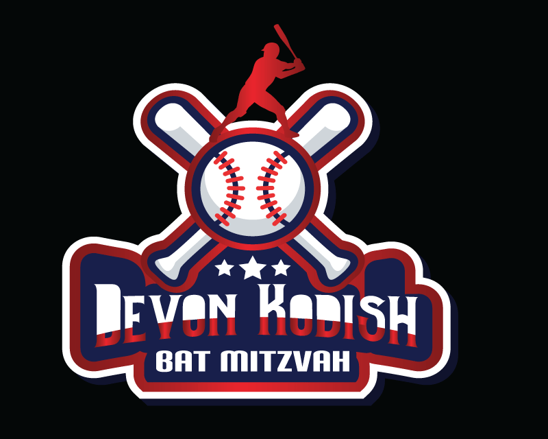 Logo Design entry 2327020 submitted by onlinegraphix to the Logo Design for Devon Kodish bat mitzvah  run by Ekodish