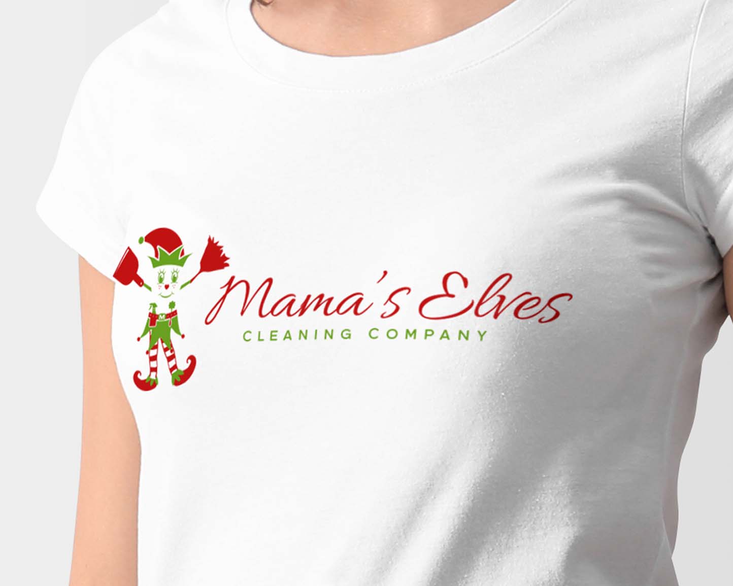 Logo Design entry 2333944 submitted by quimcey to the Logo Design for Mama's Elves Cleaning Company run by cjtopolewski