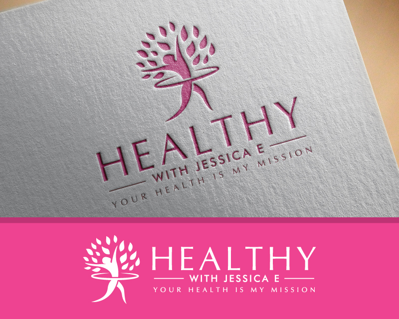 Logo Design entry 2334514 submitted by Amit1991 to the Logo Design for Healthy With Jessica E  run by Eberhardtmj@Yahoo.com