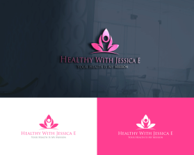 Logo Design Entry 2334280 submitted by Valentino_46 to the contest for Healthy With Jessica E  run by Eberhardtmj@Yahoo.com