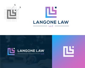 Logo Design Entry 2334981 submitted by logoway to the contest for Langone Law LLC run by clangone