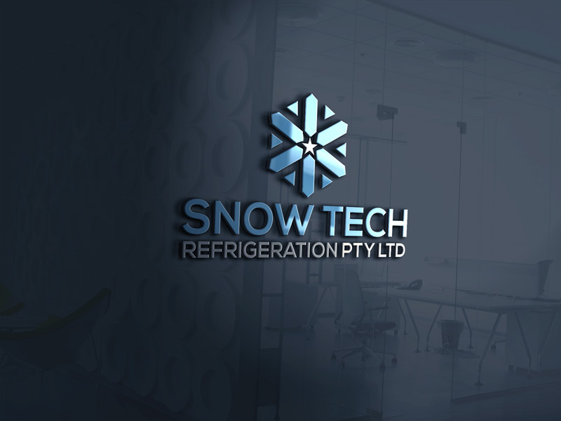 Logo Design entry 2336998 submitted by Design Rock to the Logo Design for Snow Tech Refrigeration Pty Ltd run by Snowtech