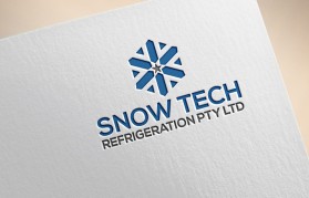 Logo Design entry 2336999 submitted by zakiyafh to the Logo Design for Snow Tech Refrigeration Pty Ltd run by Snowtech