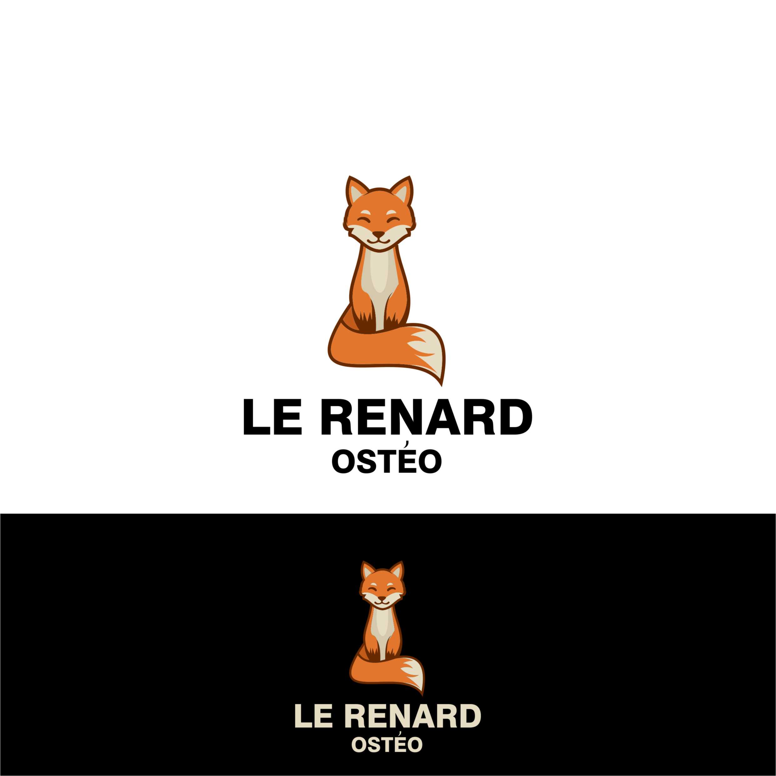 Logo Design entry 2337624 submitted by R1VAN2 to the Logo Design for Le Renard Ostéo  run by Eymeric96