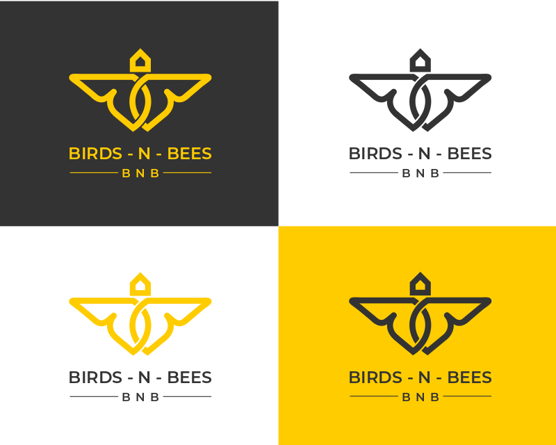 Logo Design entry 2337731 submitted by Jagad Langitan to the Logo Design for Birds-n-Bees bnb run by Sisco