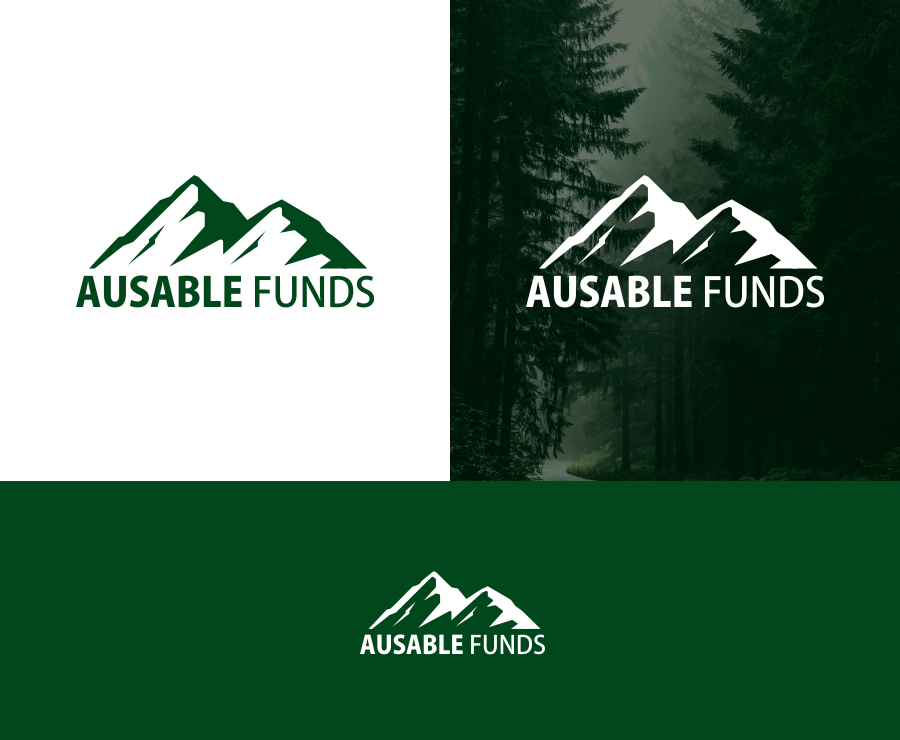 Logo Design entry 2338372 submitted by Jart to the Logo Design for Ausable Funds run by eluzine