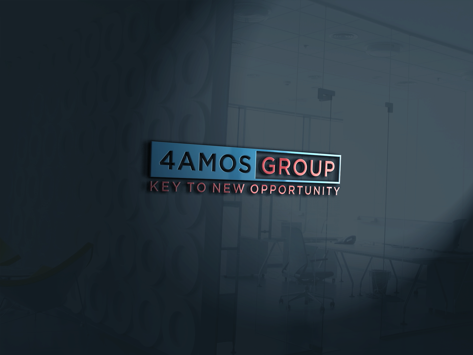 Logo Design entry 2339050 submitted by design Art  to the Logo Design for 4Amos Group  run by 4Amosgroup