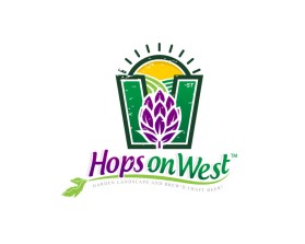 Logo Design Entry 2339643 submitted by beekitty7 to the contest for Hops on West run by Paulrledyard 