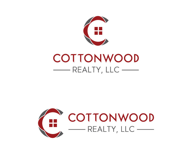 Logo Design entry 2340480 submitted by nsdhyd to the Logo Design for Cottonwood Realty, LLC run by amybinstock