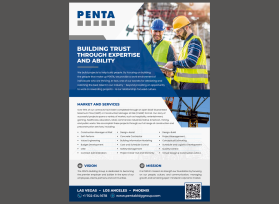 Banner Ad Design Entry 2440539 submitted by lurth to the contest for The PENTA Building Group run by ebrooks03