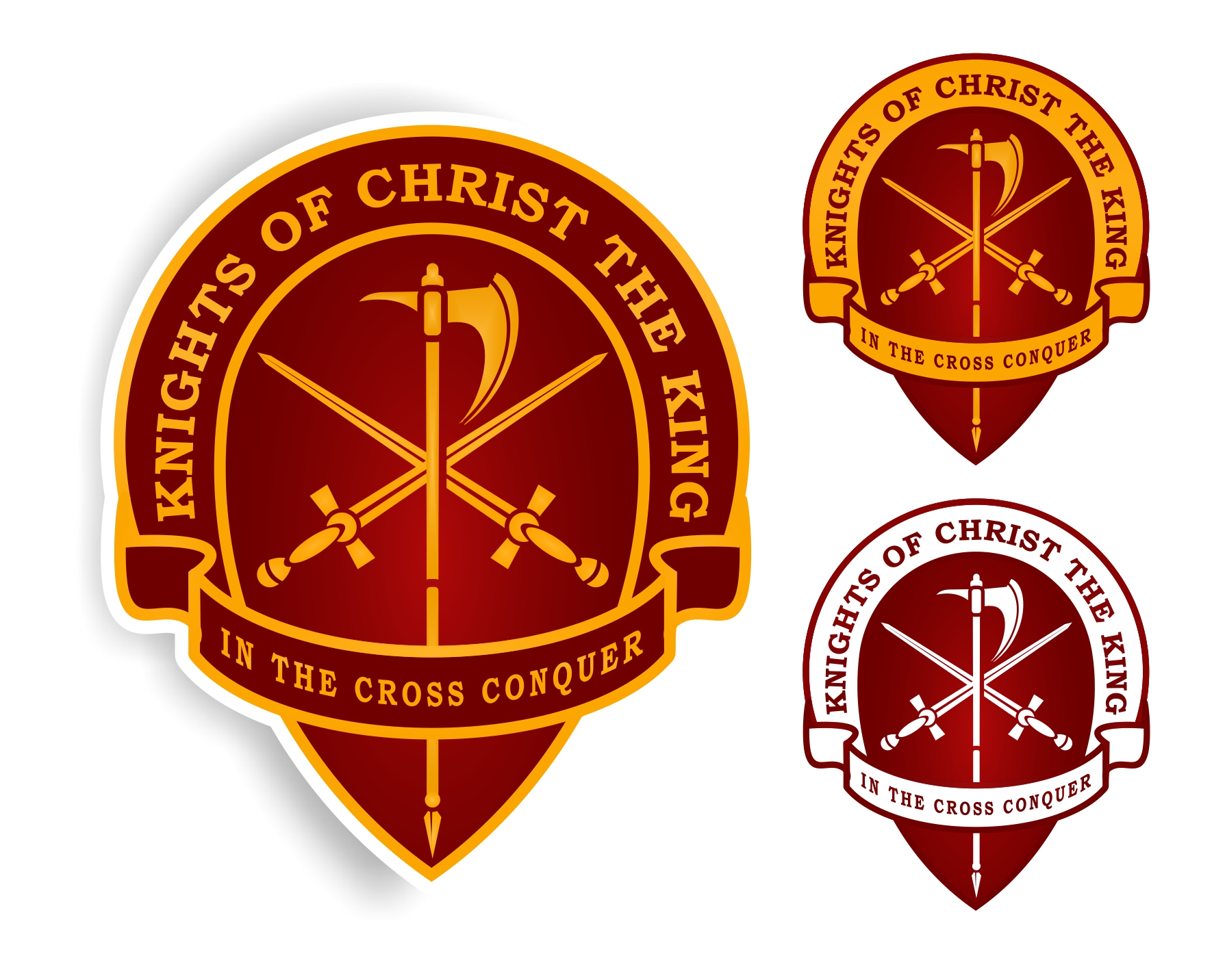 Logo Design entry 2342420 submitted by Armchtrm to the Logo Design for KNIGHTS OF CONSTANTINE (updated 8/24) run by GeneralLee