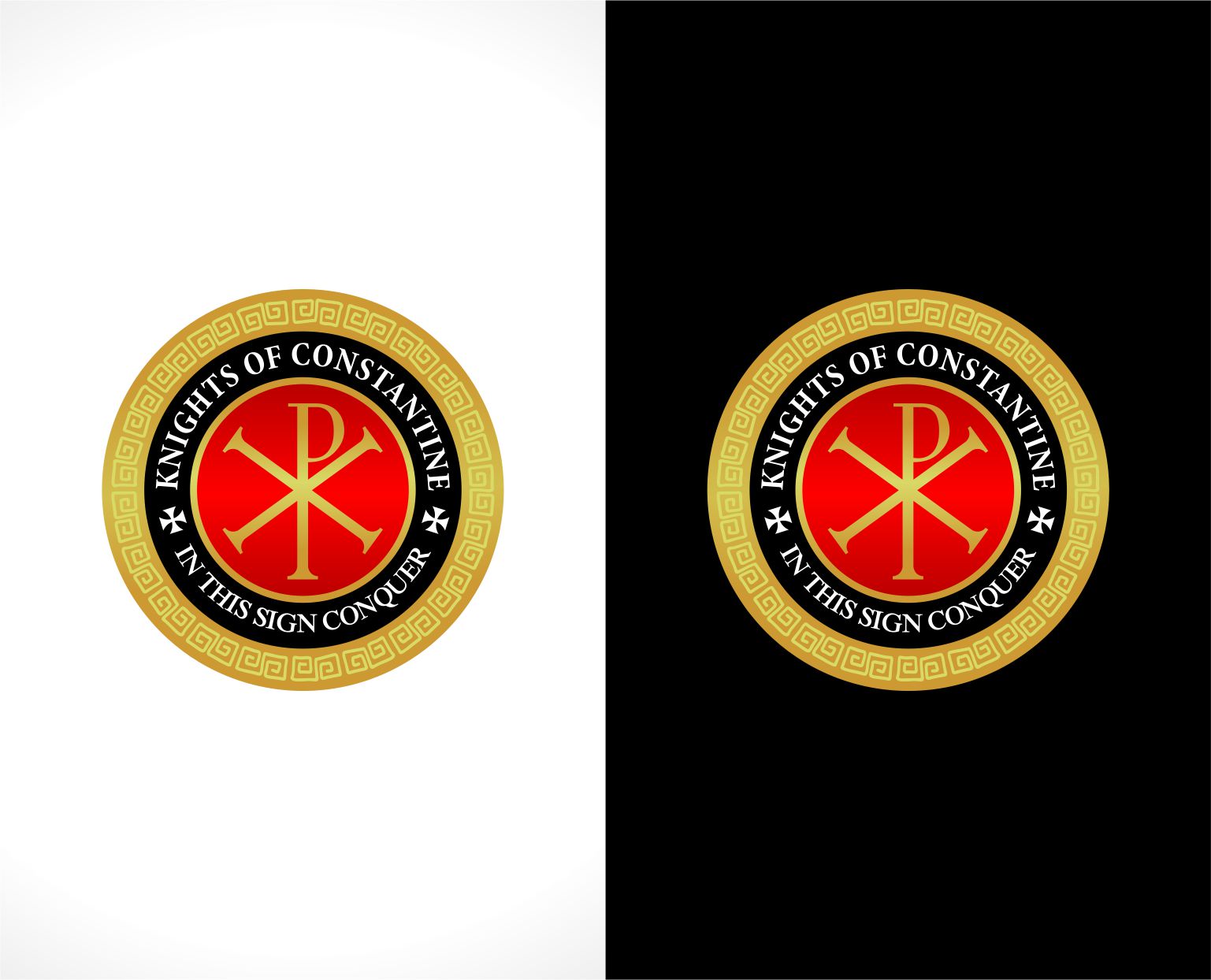 Logo Design entry 2342420 submitted by beckydsgn to the Logo Design for KNIGHTS OF CONSTANTINE (updated 8/24) run by GeneralLee