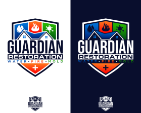 Logo Design entry 2344464 submitted by manD to the Logo Design for GuardianRestorationKC.com run by rtooley