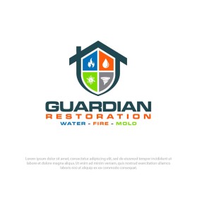 Logo Design Entry 2344622 submitted by wannen19 to the contest for GuardianRestorationKC.com run by rtooley