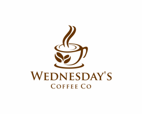 Logo Design entry 2346212 submitted by joegdesign to the Logo Design for Wednesday's Coffee Co run by wednesdayscoffeeco