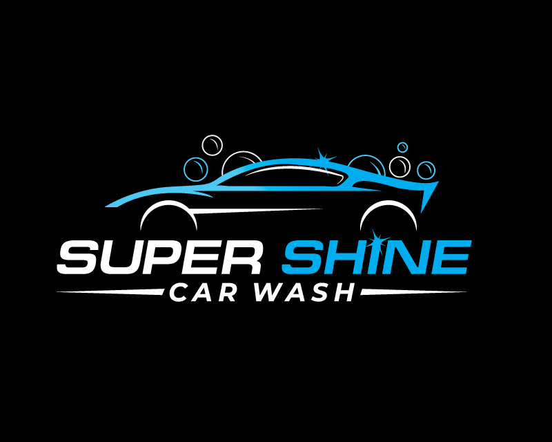 Logo Design entry 2350400 submitted by ninjadesign to the Logo Design for Super Shine Car Wash run by andyincali