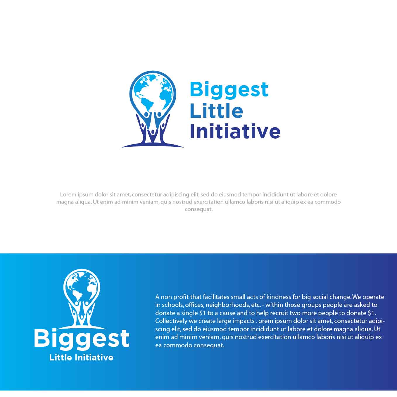 Logo Design entry 2351181 submitted by wannen19 to the Logo Design for Biggest Little Initiative run by kmuch