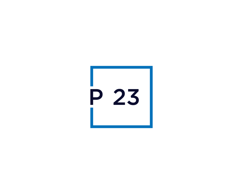 Logo Design entry 2354188 submitted by venkydarling to the Logo Design for p23 run by rodod5651