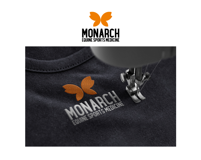 Logo Design entry 2357517 submitted by Symmetrical to the Logo Design for Monarch Equine Sports Medicine run by monarchequine