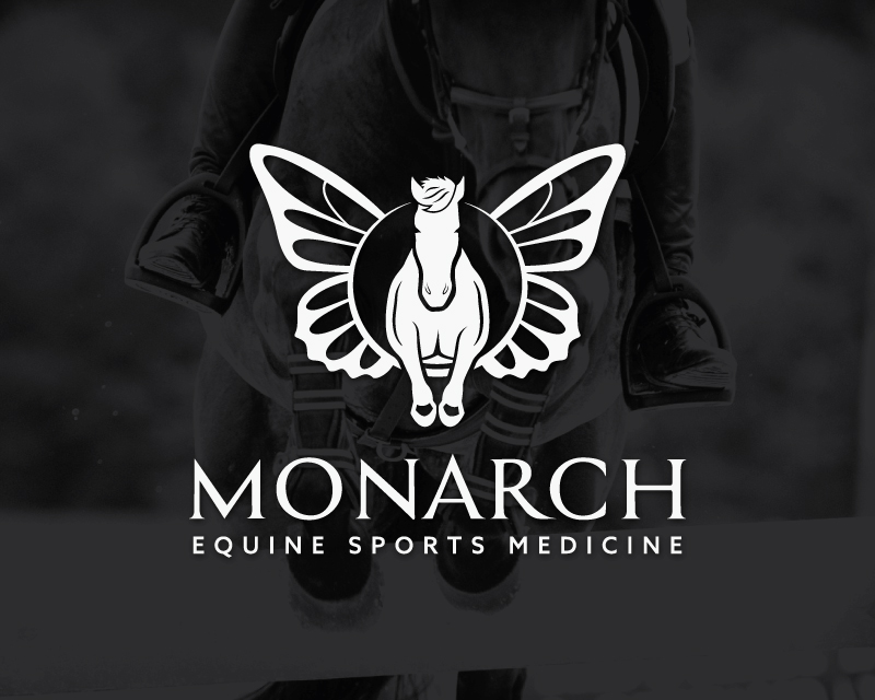 Logo Design entry 2357517 submitted by Amit1991 to the Logo Design for Monarch Equine Sports Medicine run by monarchequine