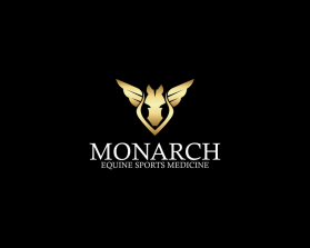 Logo Design entry 2357362 submitted by Fani_studio to the Logo Design for Monarch Equine Sports Medicine run by monarchequine