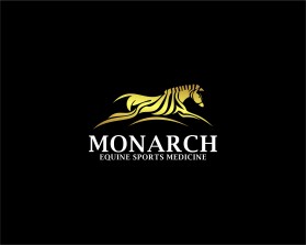 Logo Design Entry 2357383 submitted by Javier Studio to the contest for Monarch Equine Sports Medicine run by monarchequine