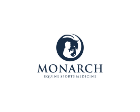 Logo Design Entry 2357397 submitted by Fani_studio to the contest for Monarch Equine Sports Medicine run by monarchequine
