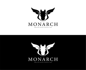 Logo Design entry 2357507 submitted by Fani_studio to the Logo Design for Monarch Equine Sports Medicine run by monarchequine