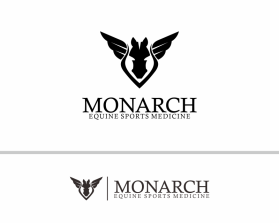 Logo Design entry 2357517 submitted by leovardo to the Logo Design for Monarch Equine Sports Medicine run by monarchequine