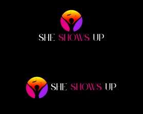 Logo Design entry 2357679 submitted by Novin to the Logo Design for SHE Shows Up run by She