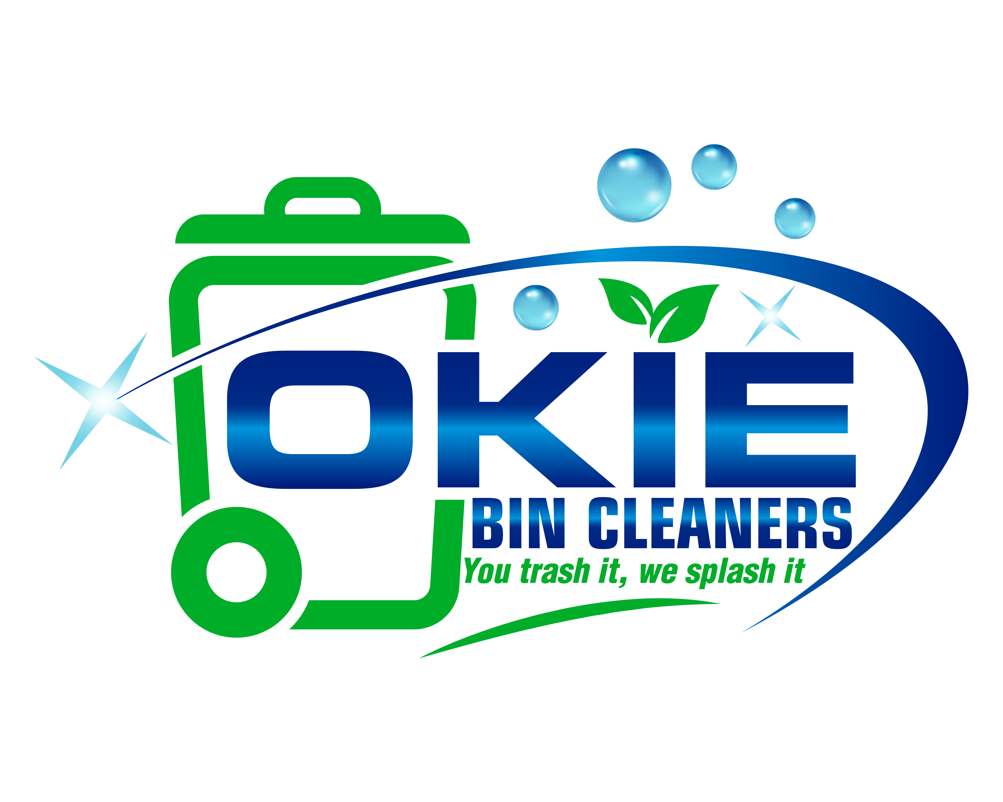 Logo Design entry 2358335 submitted by SonicDesigns to the Logo Design for Okie Bin Cleaners run by OkieBinCleaners