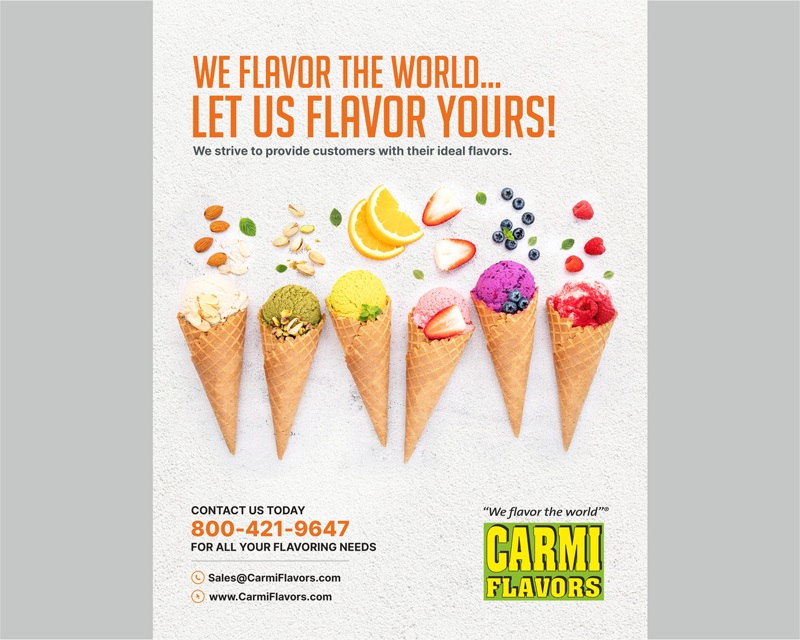 Graphic Design entry 2359559 submitted by lurth to the Graphic Design for Carmi Flavors run by KenLutzPopcornStar