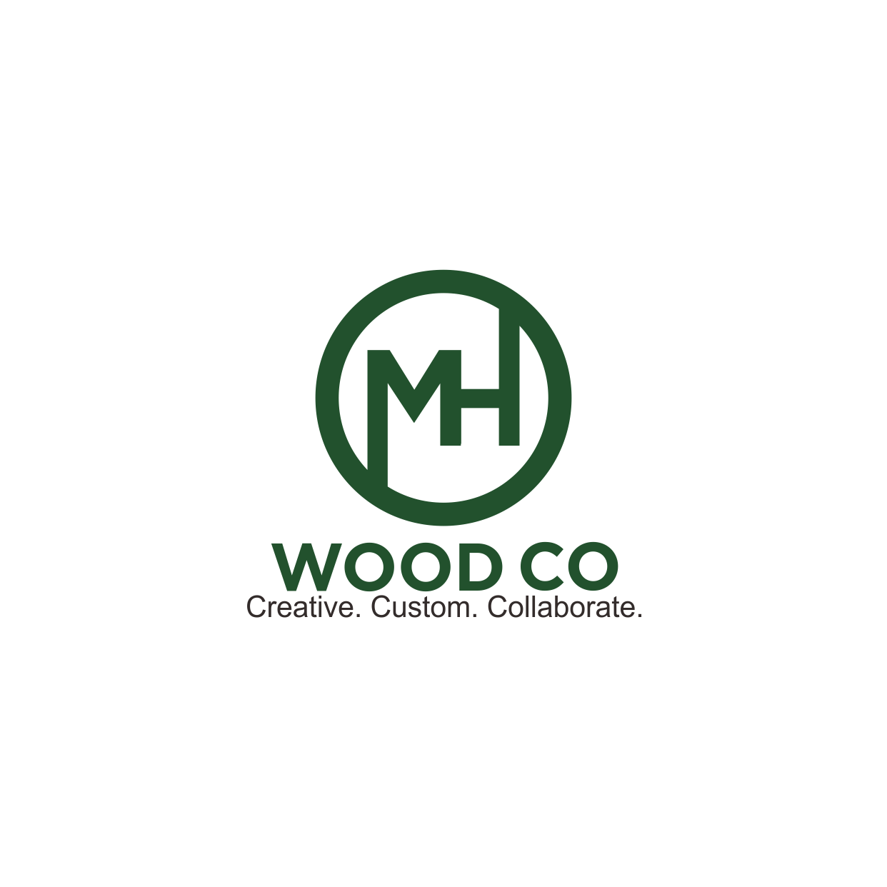 Logo Design entry 2360040 submitted by colis art to the Logo Design for MH Wood Co run by mhwood