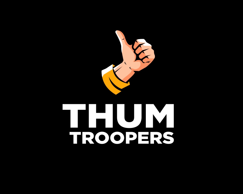 Logo Design entry 2362258 submitted by Diarga01 to the Logo Design for Thumb Troopers run by cdiltz