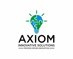 Logo Design entry 2362371 submitted by zakiyafh to the Logo Design for Axiom Innovative Solutions run by rvjr23455