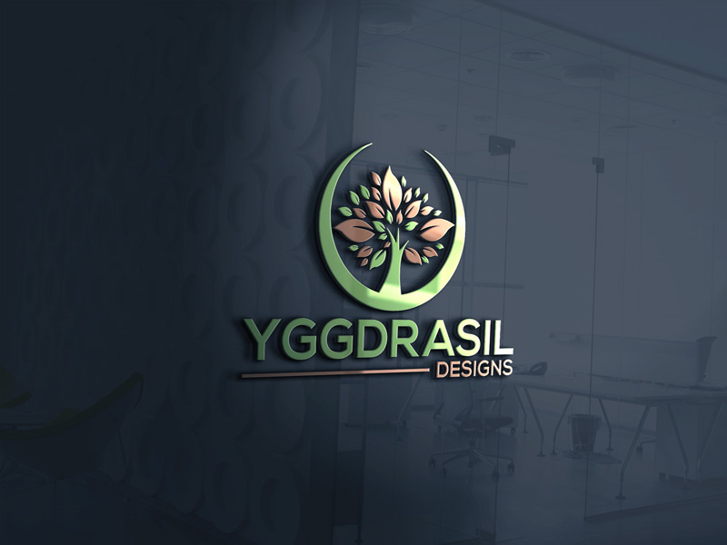 Logo Design entry 2363966 submitted by MuhammadR to the Logo Design for Yggdrasil Designs run by pinkshirtbadman