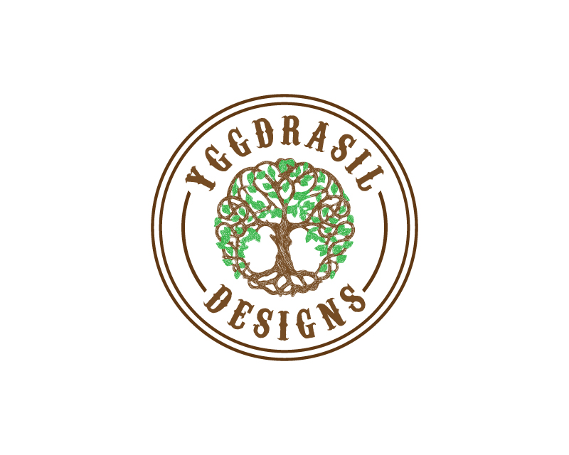 Logo Design entry 2363966 submitted by maskii22 to the Logo Design for Yggdrasil Designs run by pinkshirtbadman