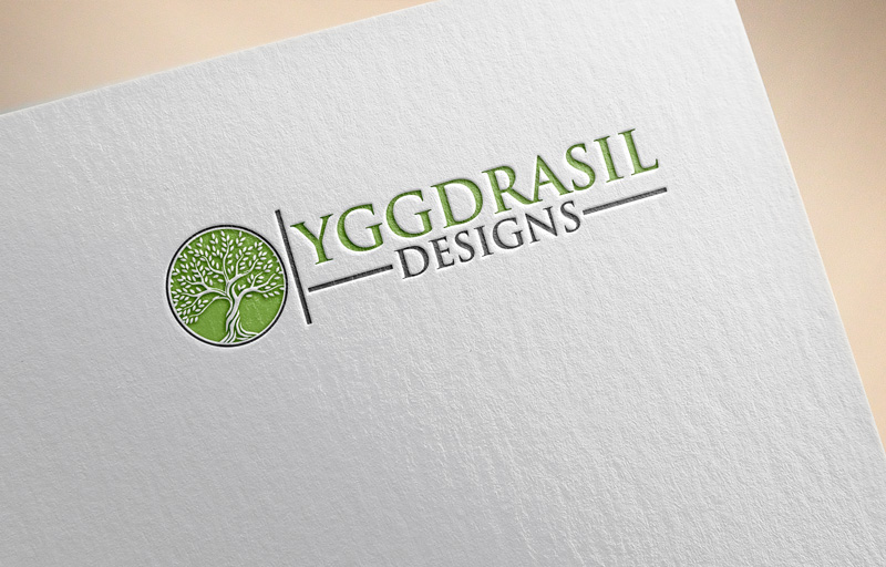 Logo Design entry 2363988 submitted by Design Rock to the Logo Design for Yggdrasil Designs run by pinkshirtbadman