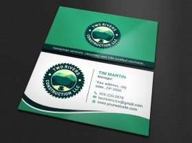 Business Card & Stationery Design entry 2457628 submitted by Amit1991