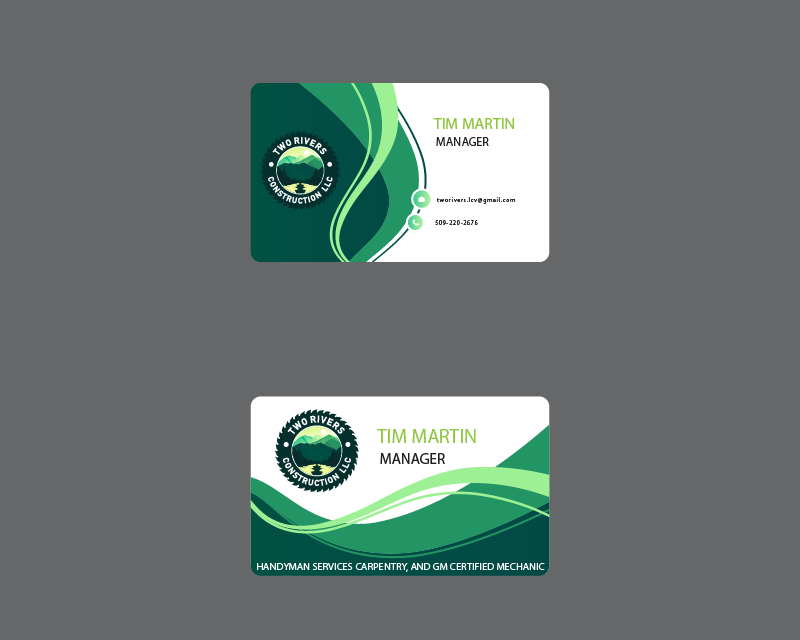 Business Card & Stationery Design entry 2458485 submitted by Saad