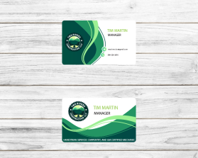 Business Card & Stationery Design entry 2458491 submitted by Saad
