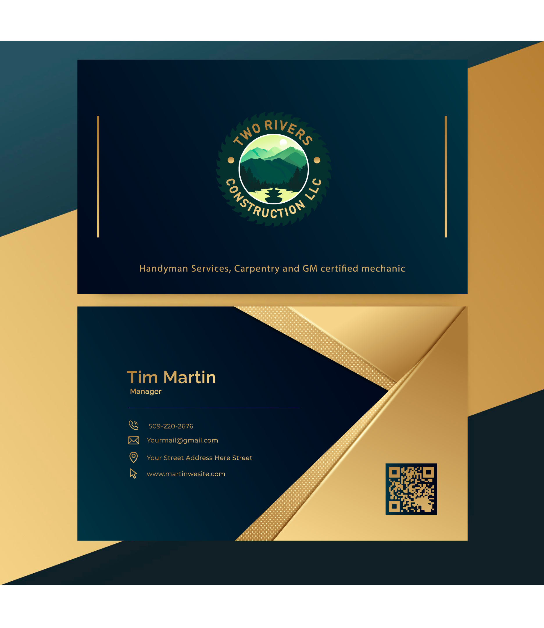 Business Card & Stationery Design entry 2458685 submitted by tanvir222000