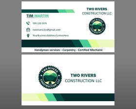 Business Card & Stationery Design entry 2459855 submitted by Marvine S