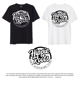 T-Shirt Design entry 2367612 submitted by Putra sujiwo to the T-Shirt Design for Hippie Roots run by Green machine 