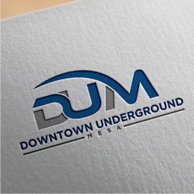 Logo Design entry 2368019 submitted by joegdesign to the Logo Design for Downtown Underground Mesa run by bryan@arizonasolarwave.com