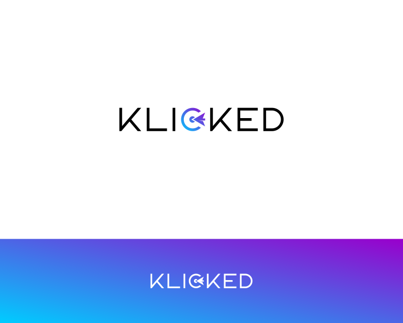 Logo Design entry 2372736 submitted by Fani_studio to the Logo Design for Klicked (or klicked or KLICKED) run by oscarhoole
