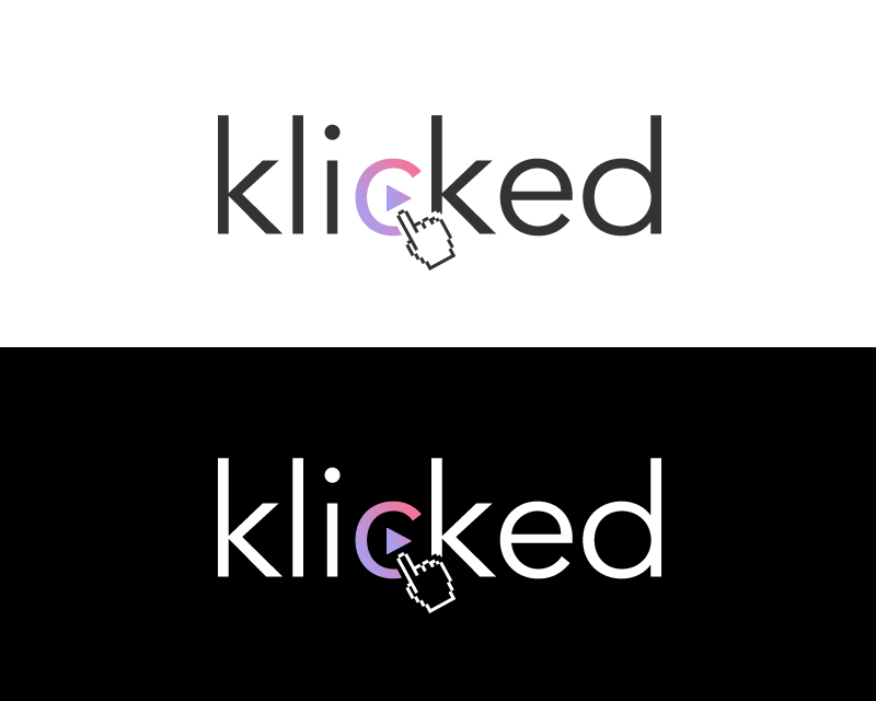 Logo Design entry 2372832 submitted by dsdezign to the Logo Design for Klicked (or klicked or KLICKED) run by oscarhoole